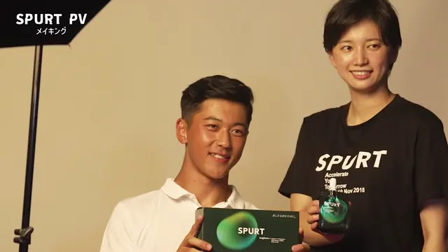 撮影現場の様子（SPURT PV メイキング）